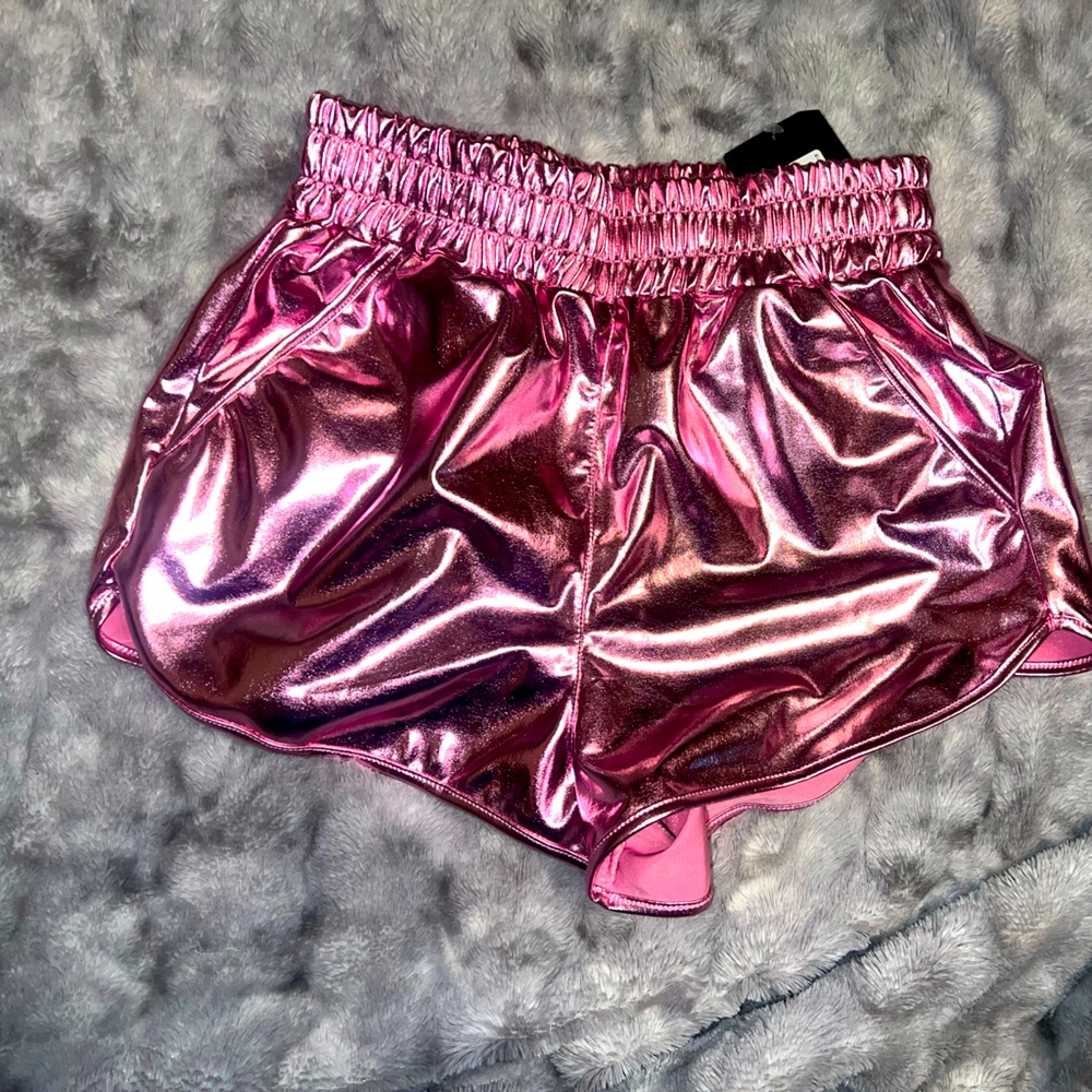 Pink shorts